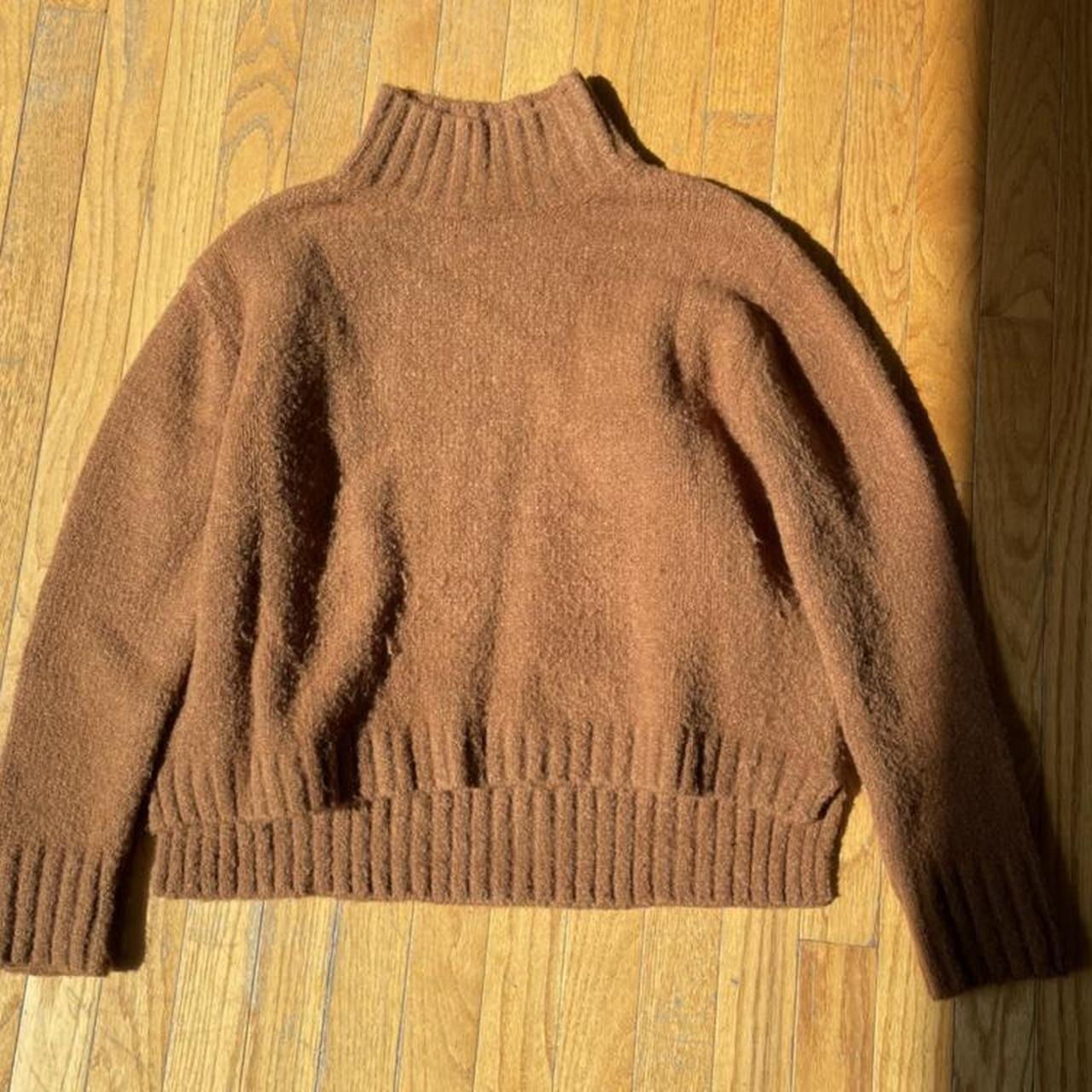 shein brown sweater