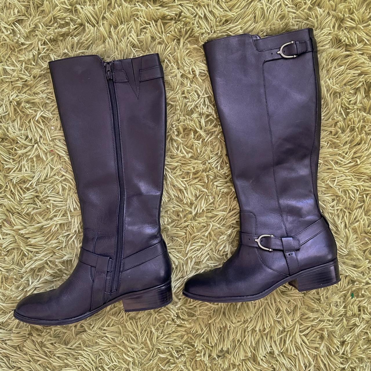 knee high boots 16 inch calf