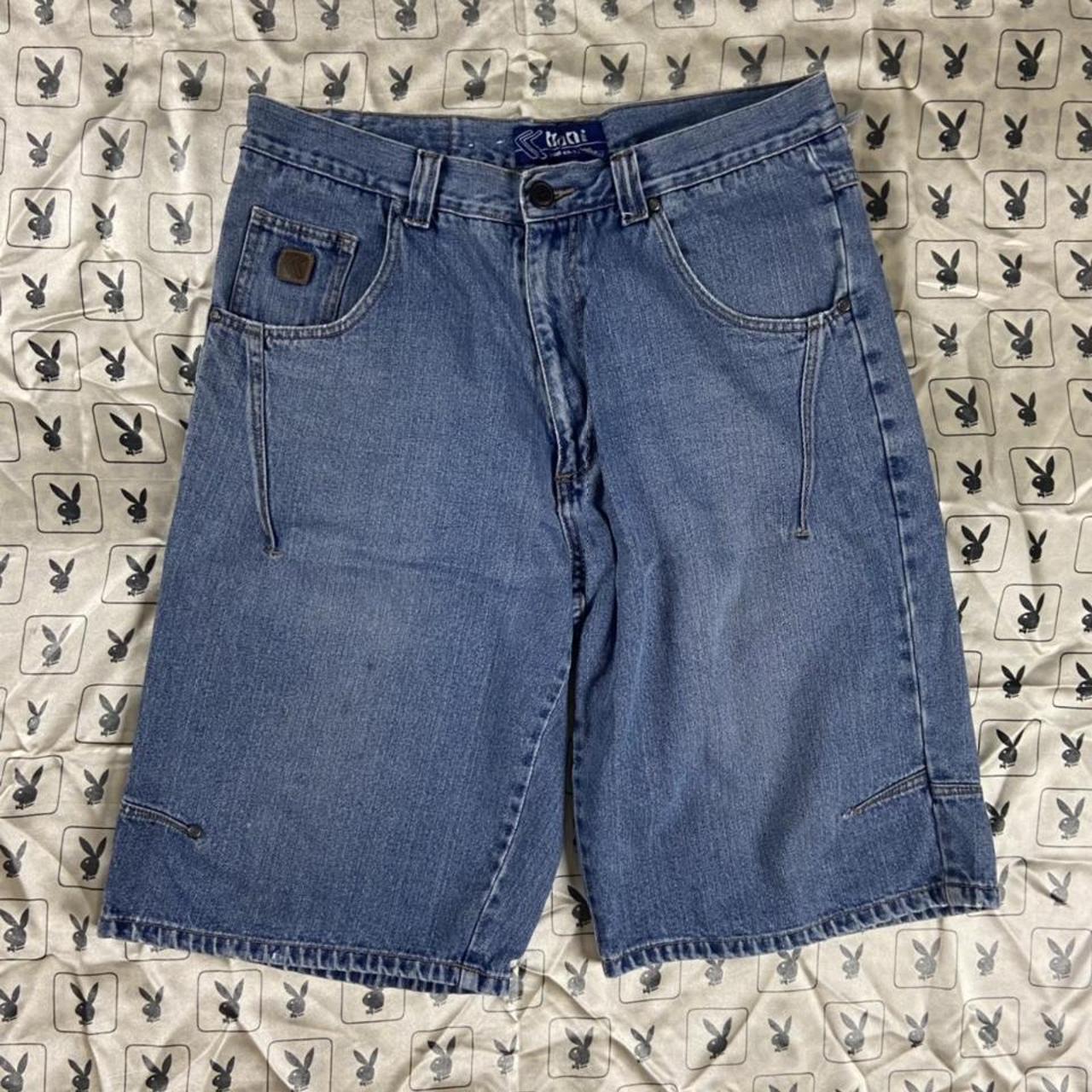 Karl Kani Men's Blue Shorts | Depop