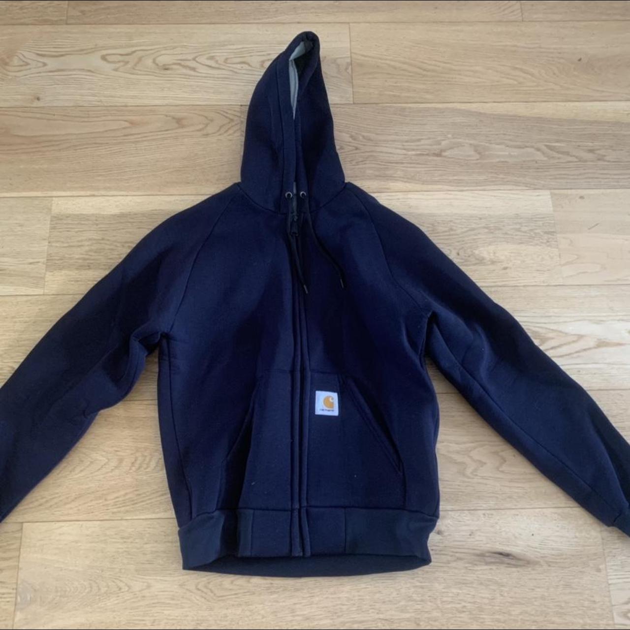 More pictures of the carharrt hooded jacket - Depop