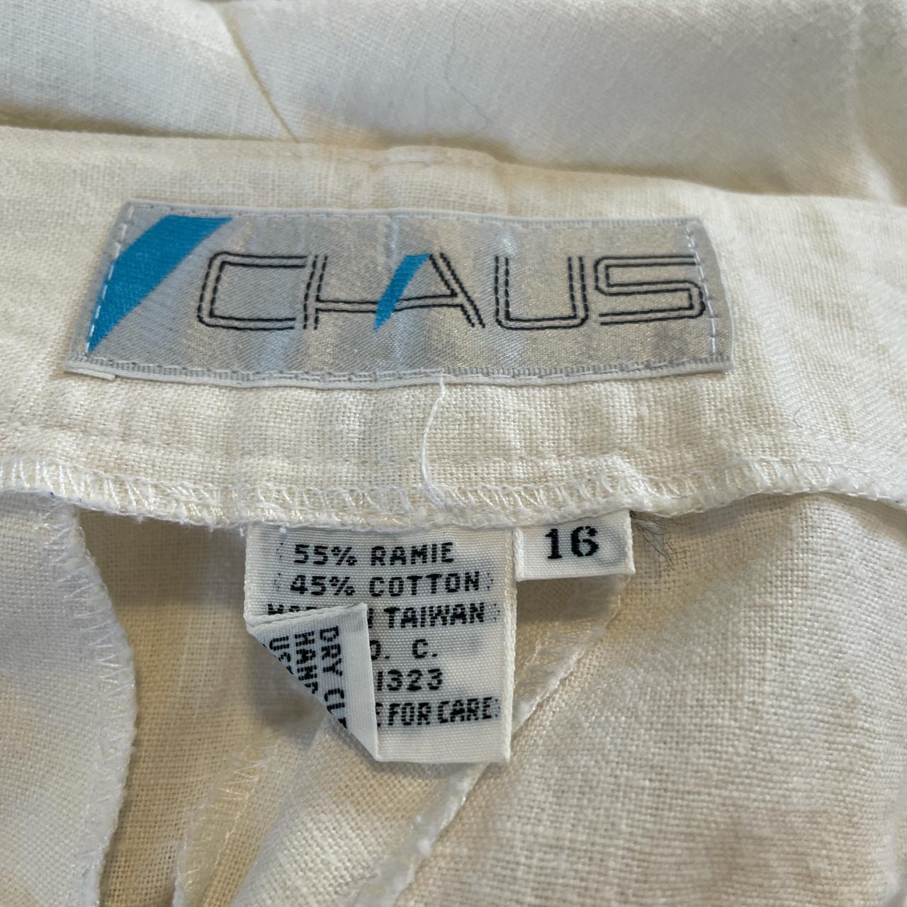 Chaus Women's Cream Trousers (4)