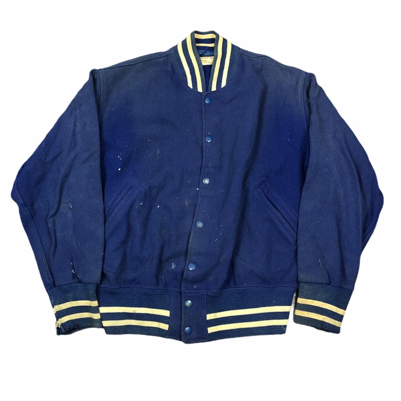 Amazing Vintage 1960s Wool Letterman Varsity Jacket... - Depop