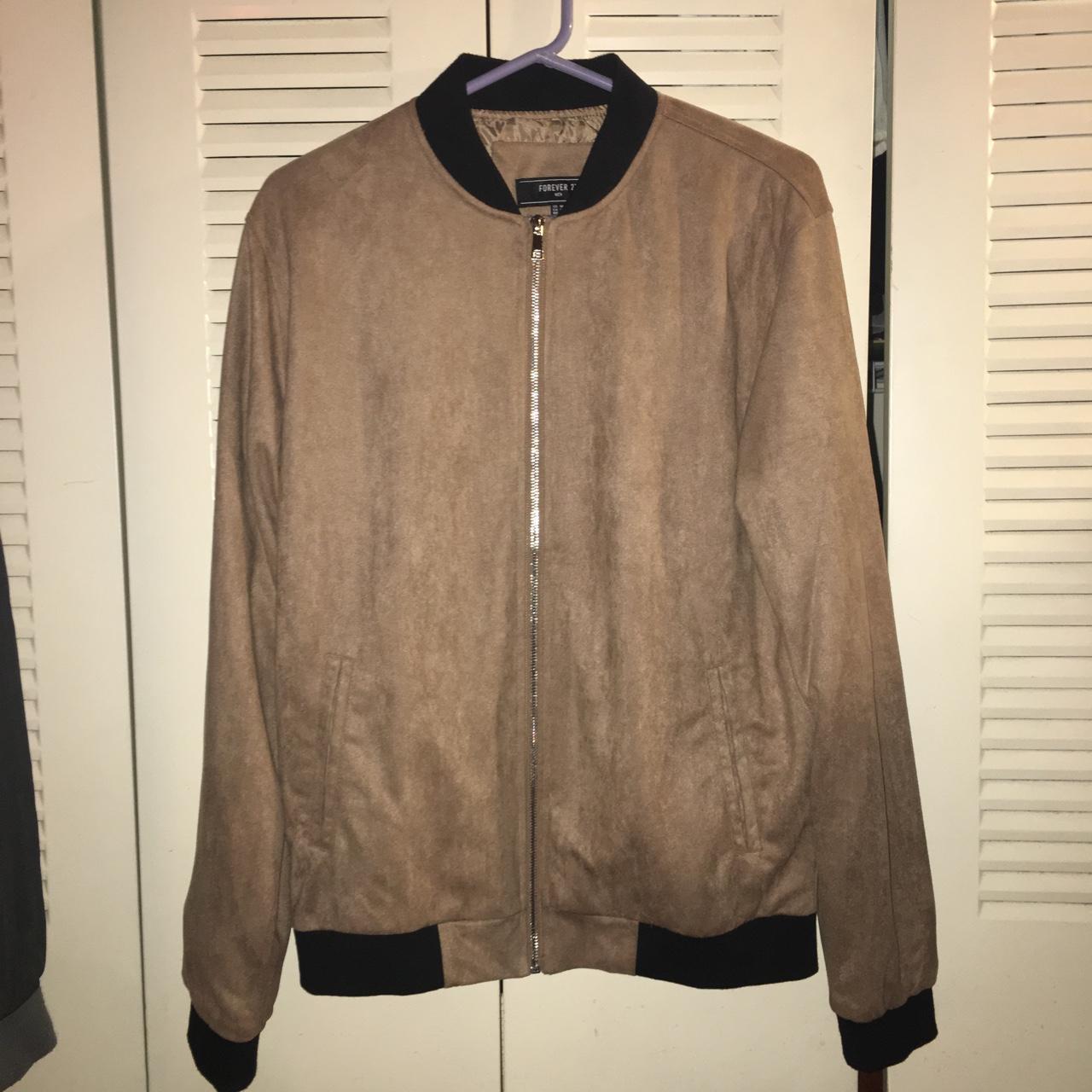 forever 21 coat faux suede good quality for forever... - Depop