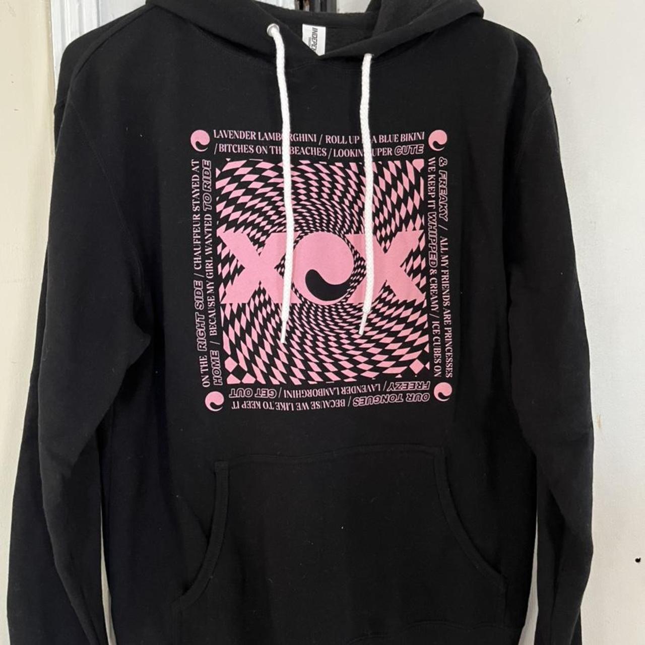 official merch hoodie from charli xcx’s 2019 charli... - Depop