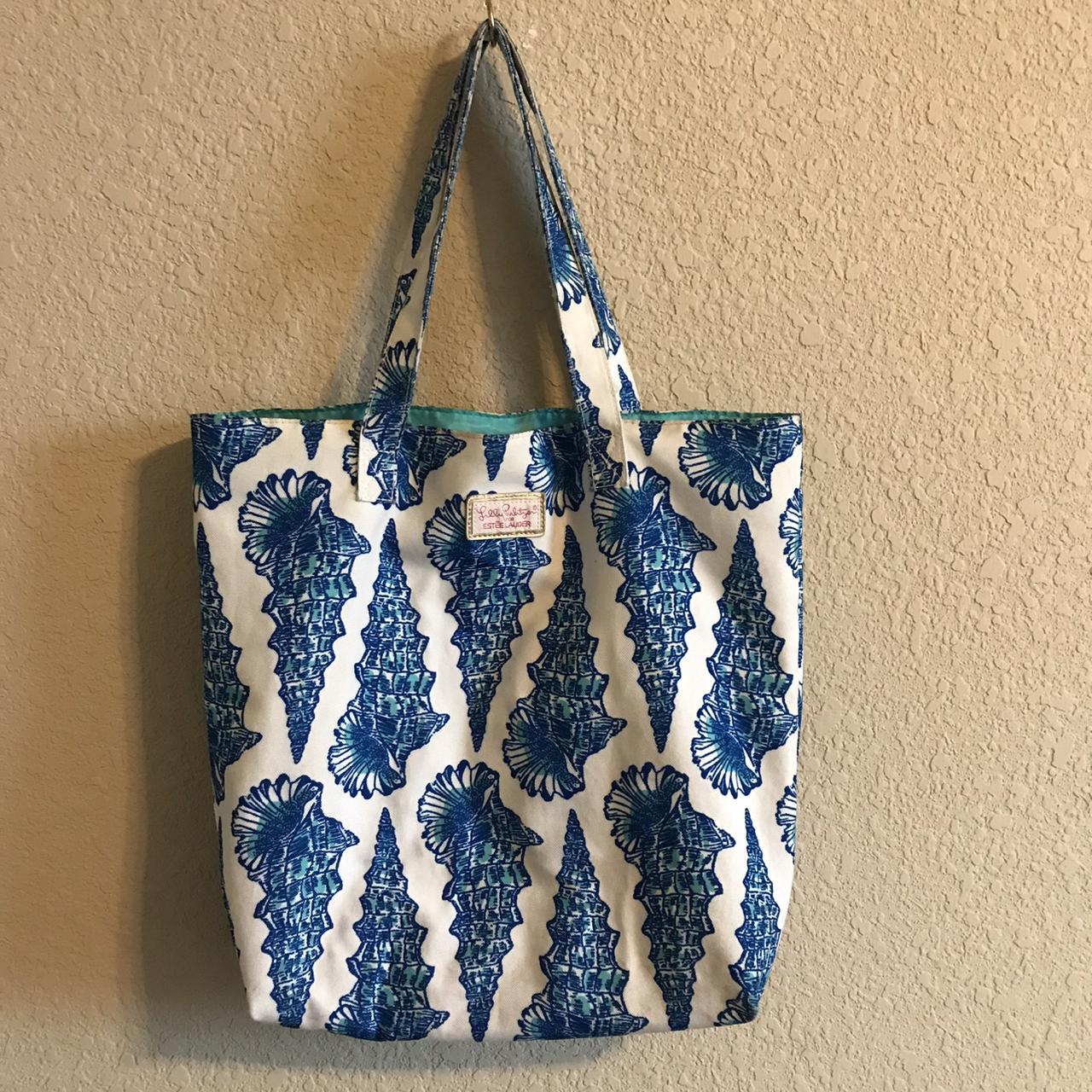 Lilly Pulitzer Women's Blue and White Bag