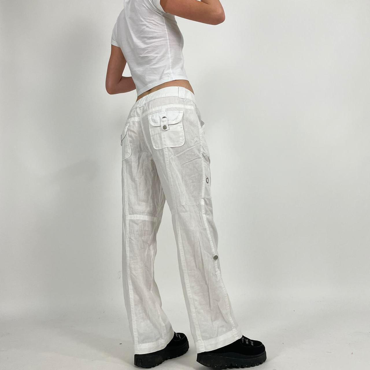 linen cargo trousers