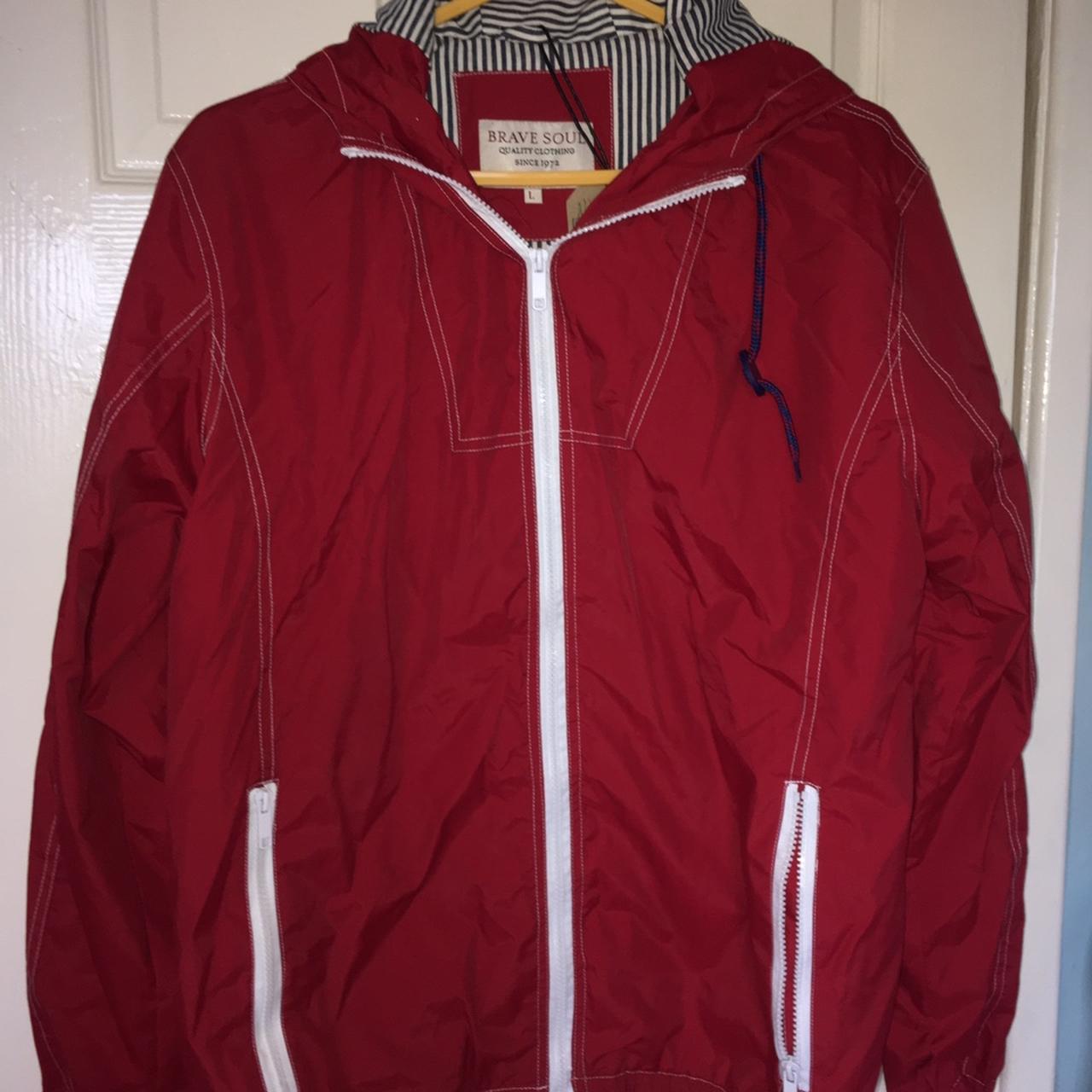 Brave Soul Lightweight Windbreaker Jacket. New... - Depop