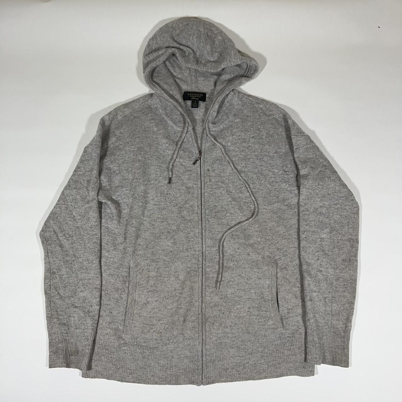 Product Image 1 - Vintage 90s grey cashmere jacket.