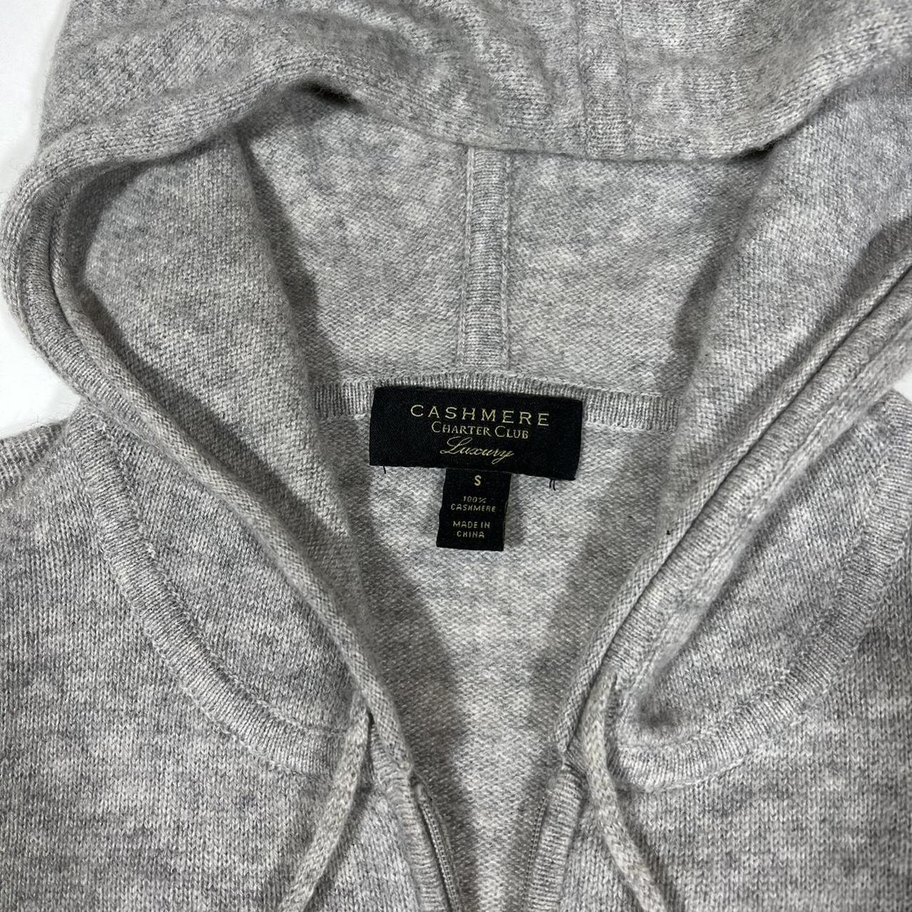 Product Image 3 - Vintage 90s grey cashmere jacket.