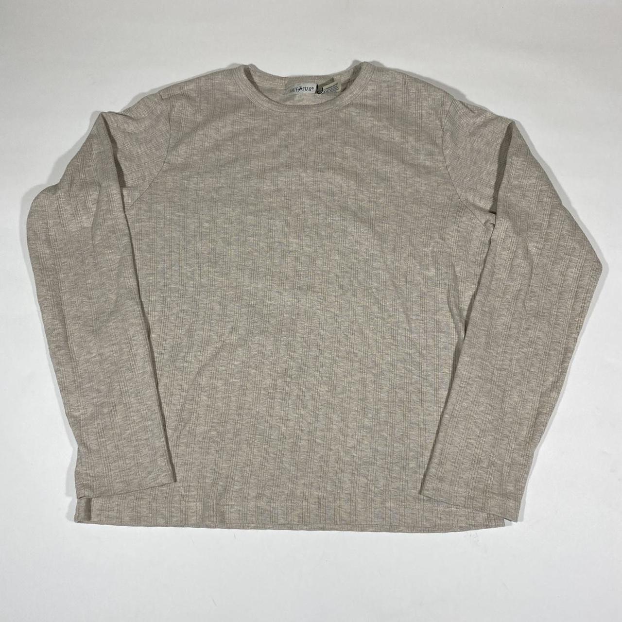 Product Image 1 - Vintage 90s tan ribbed longsleeve