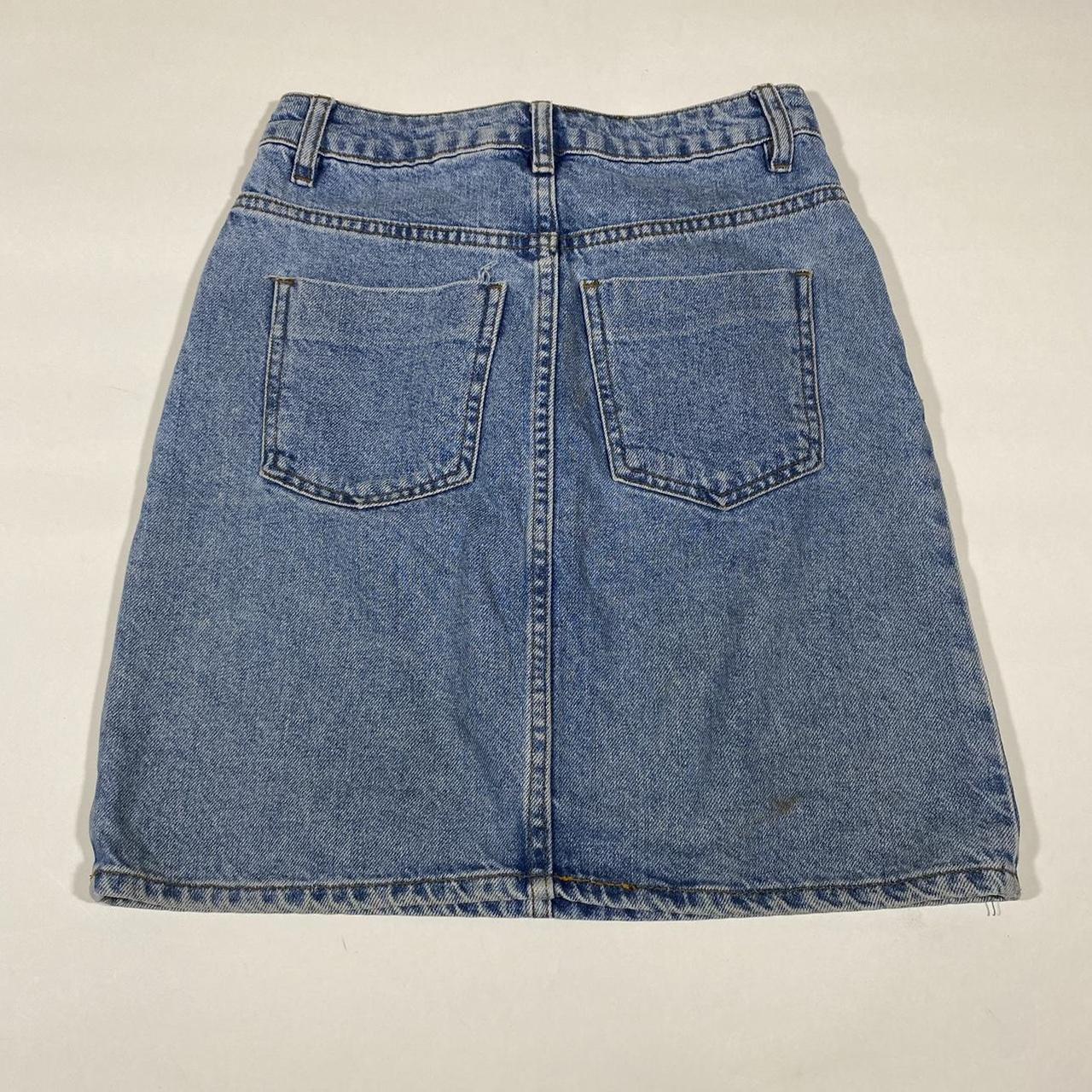 Product Image 3 - Vintage 90s denim midi skirt.
