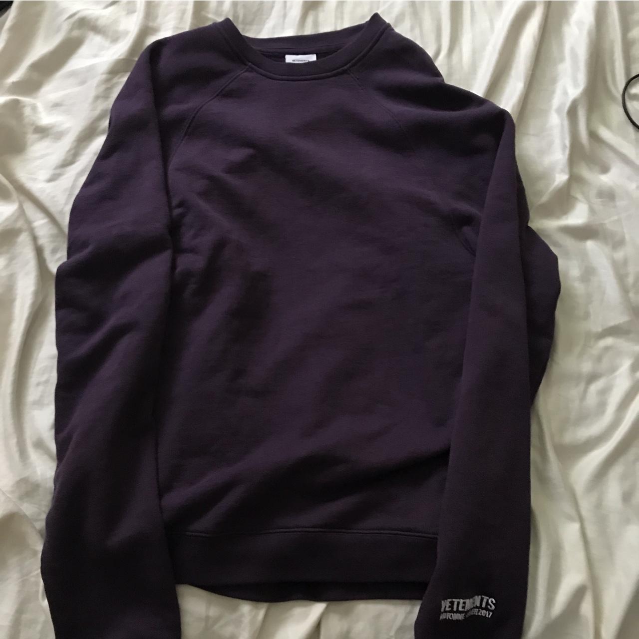 Vetements 17 Unskinny sweatshirt Size XS fits Like a L - Depop