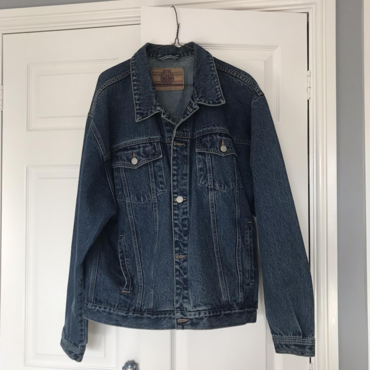 Vintage denim jacket. Authentic Jinglers denim... - Depop