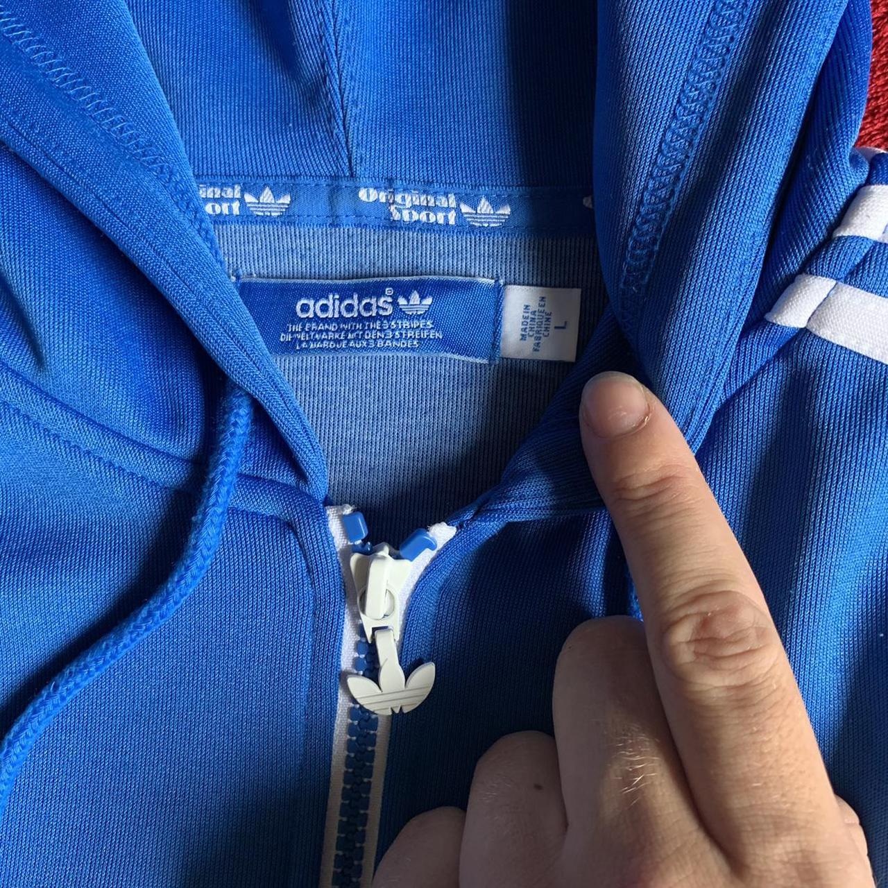Adidas Originals Zip Up Track Jacket Hoodie Sick Depop