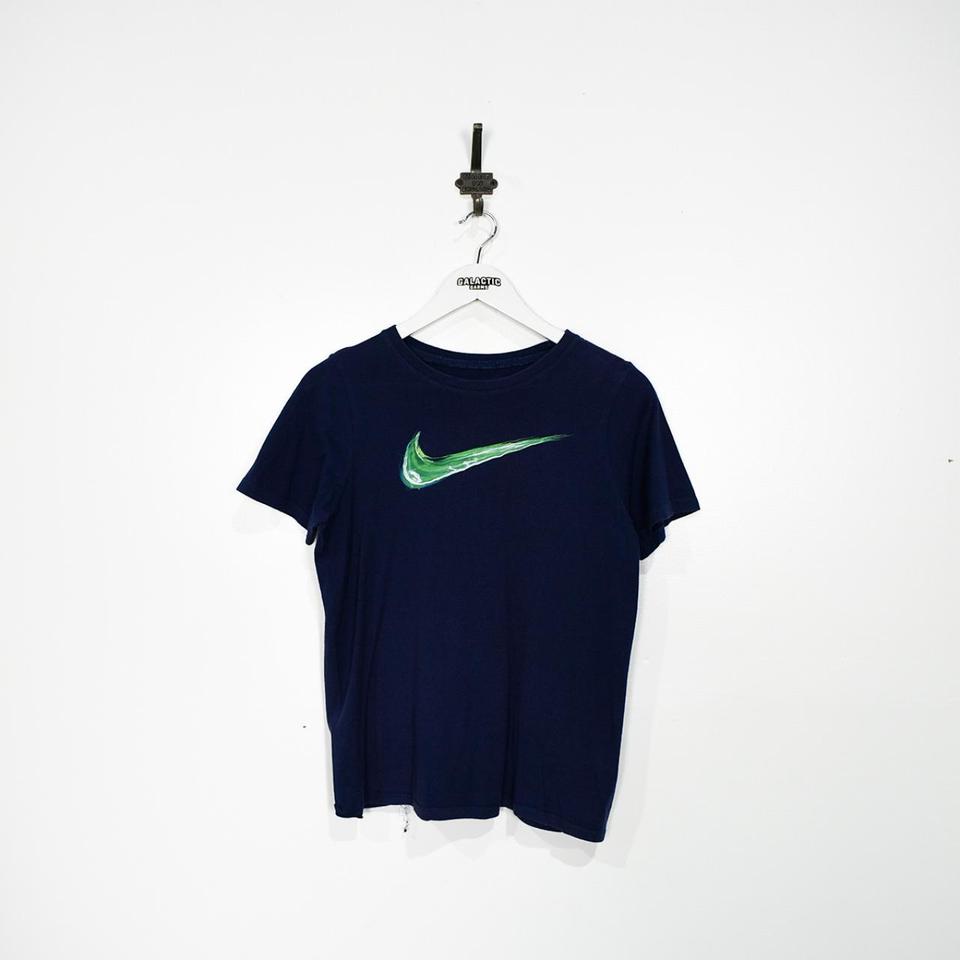 aqua green nike shirt