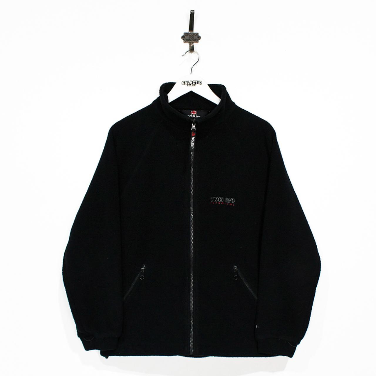 Tog 24 Fleece Vintage black y2k zip-up fleece... - Depop