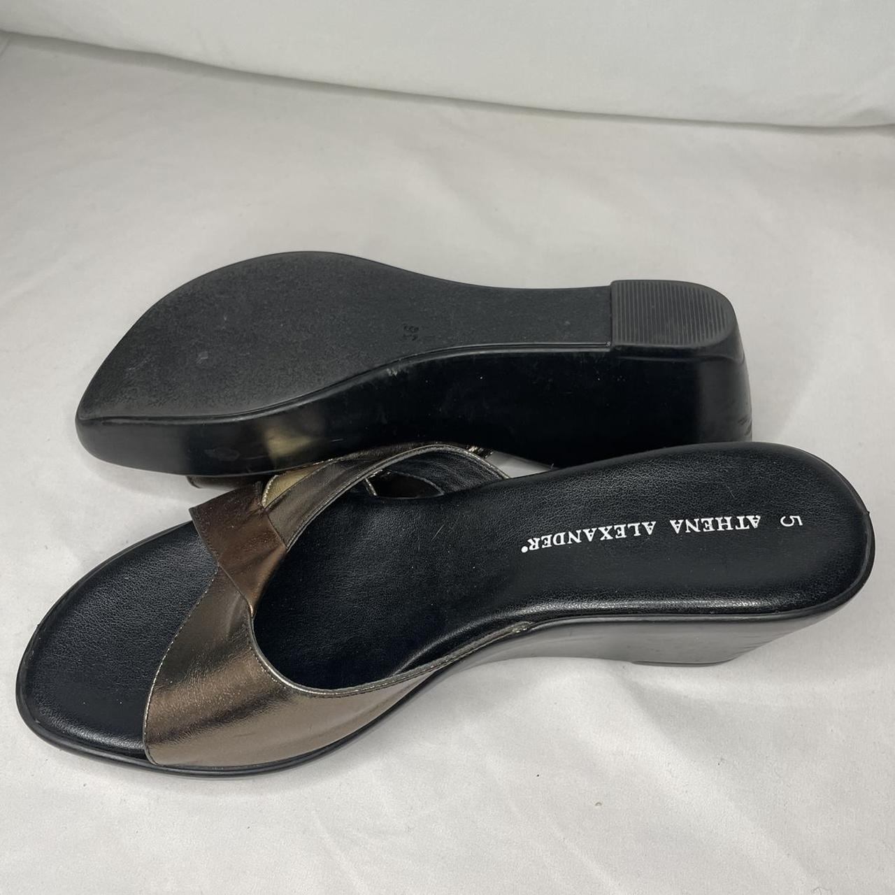 Wedge sandals by Athena Alexander, size 5, 2.5 inch... - Depop