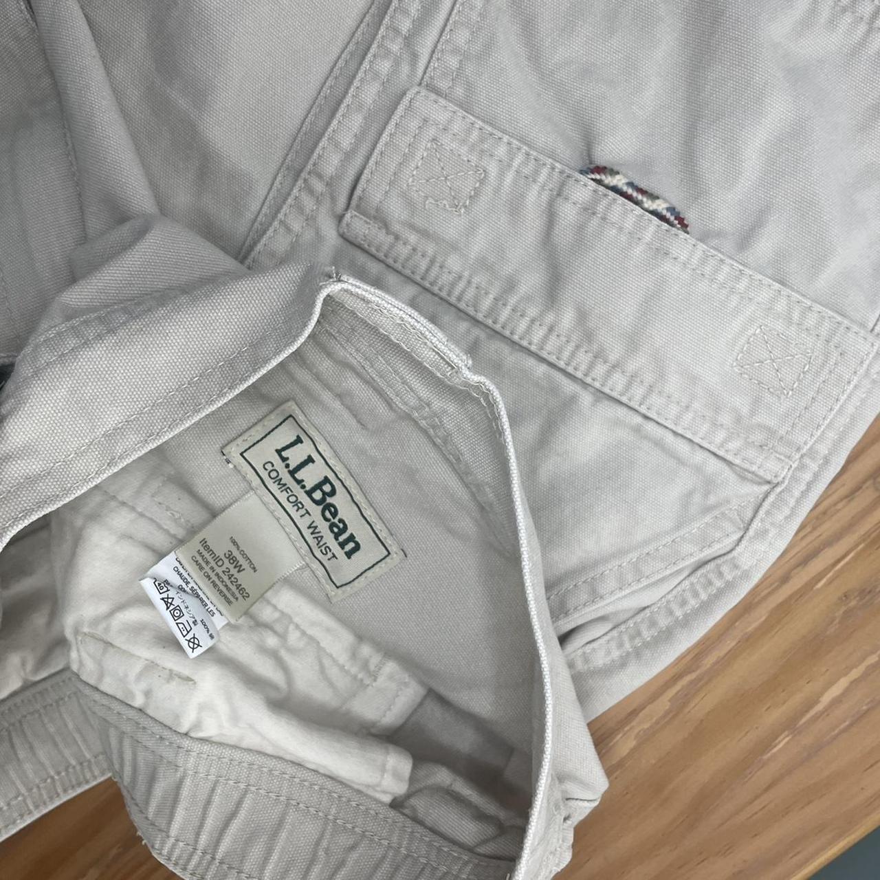 L.L. Bean cargo shorts, size 38w, new... - Depop