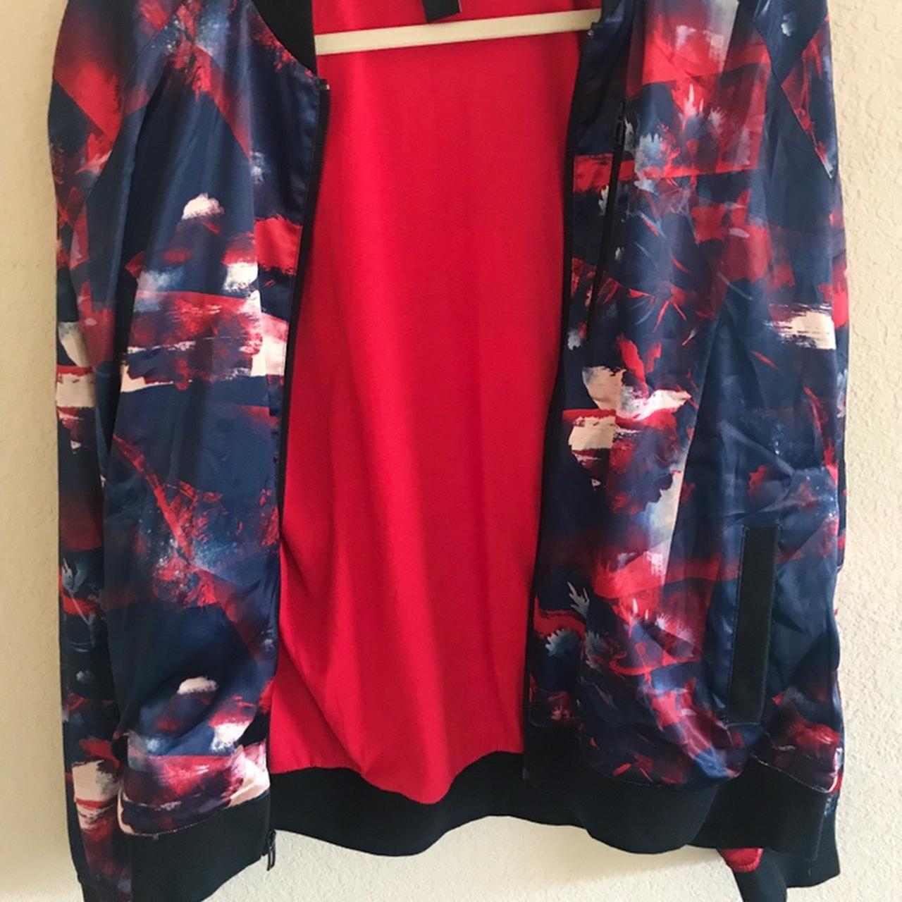 Adidas flower bomber on sale jacket