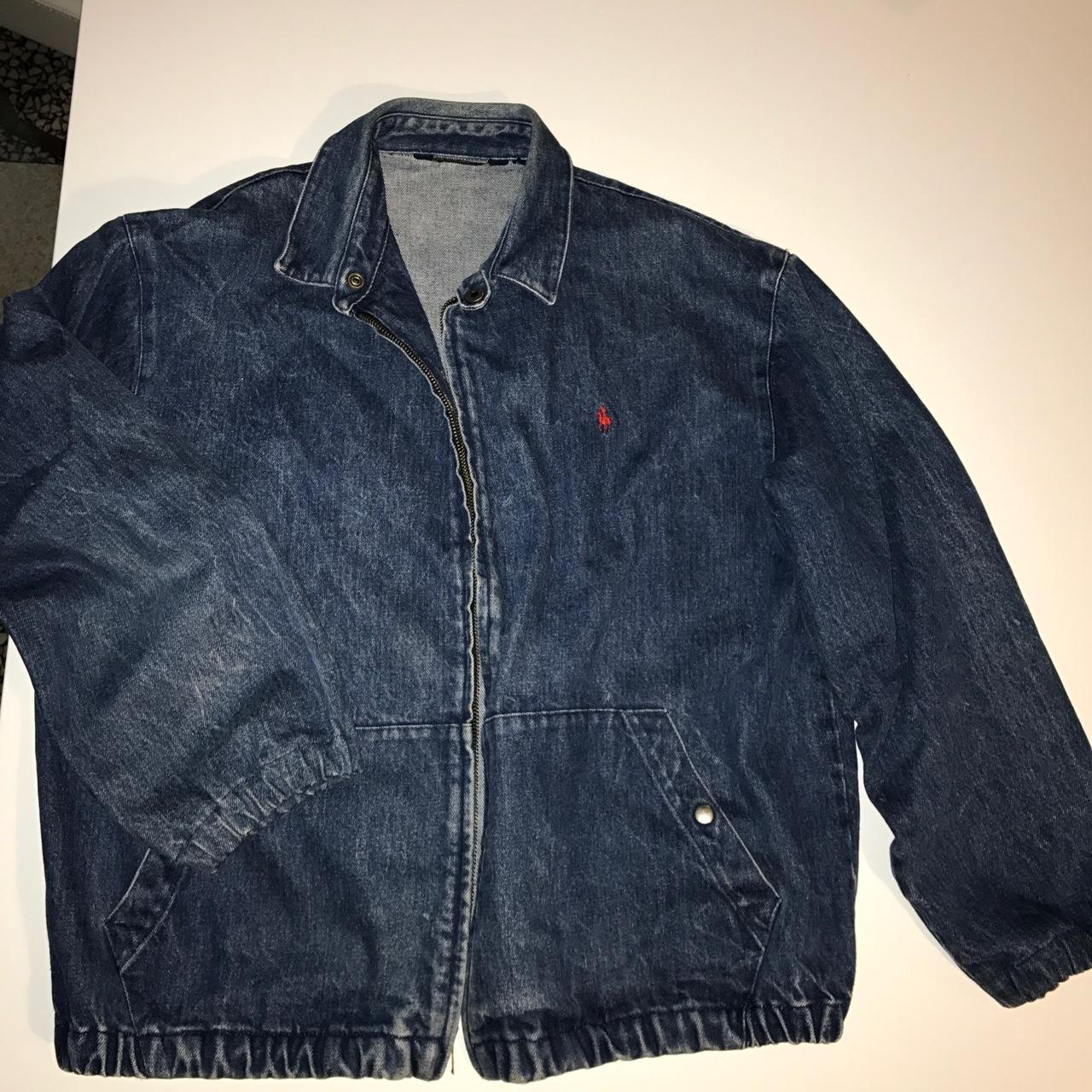 Vintage ralph lauren outlet denim jacket