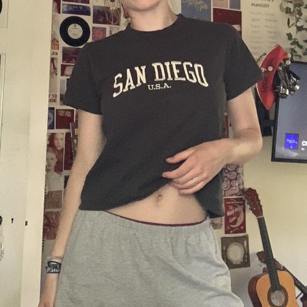 dark green brandy melville san diego top )... Depop