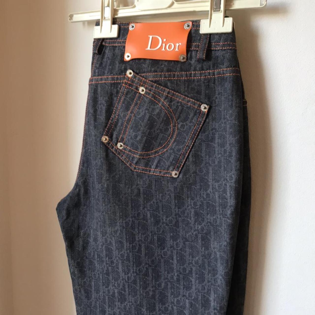 Dior Vintage Monogram Jeans pantaloni jeans Dior... - Depop