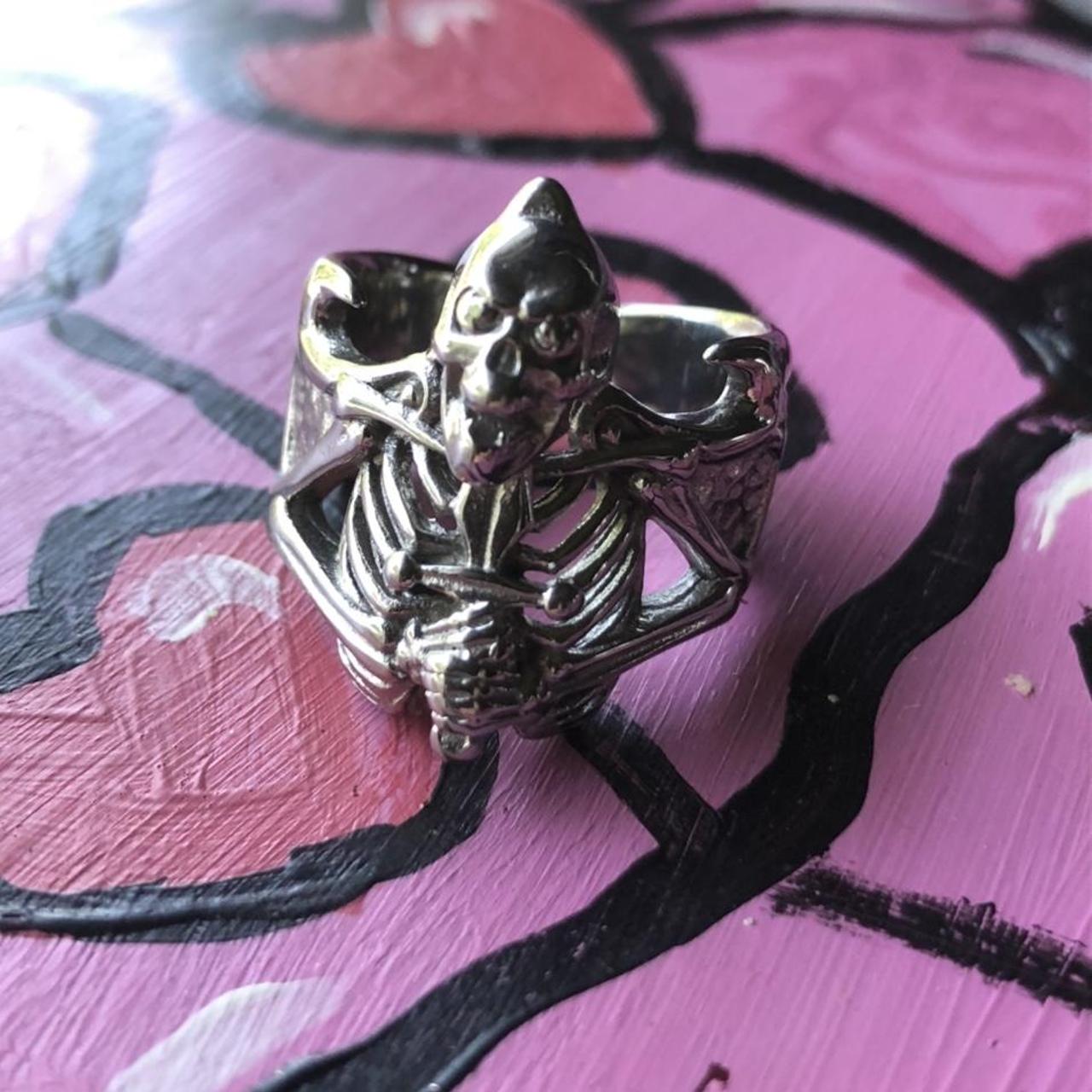 Hard Jewelry Ring Of Suffering Size 10 Barely worn... Depop