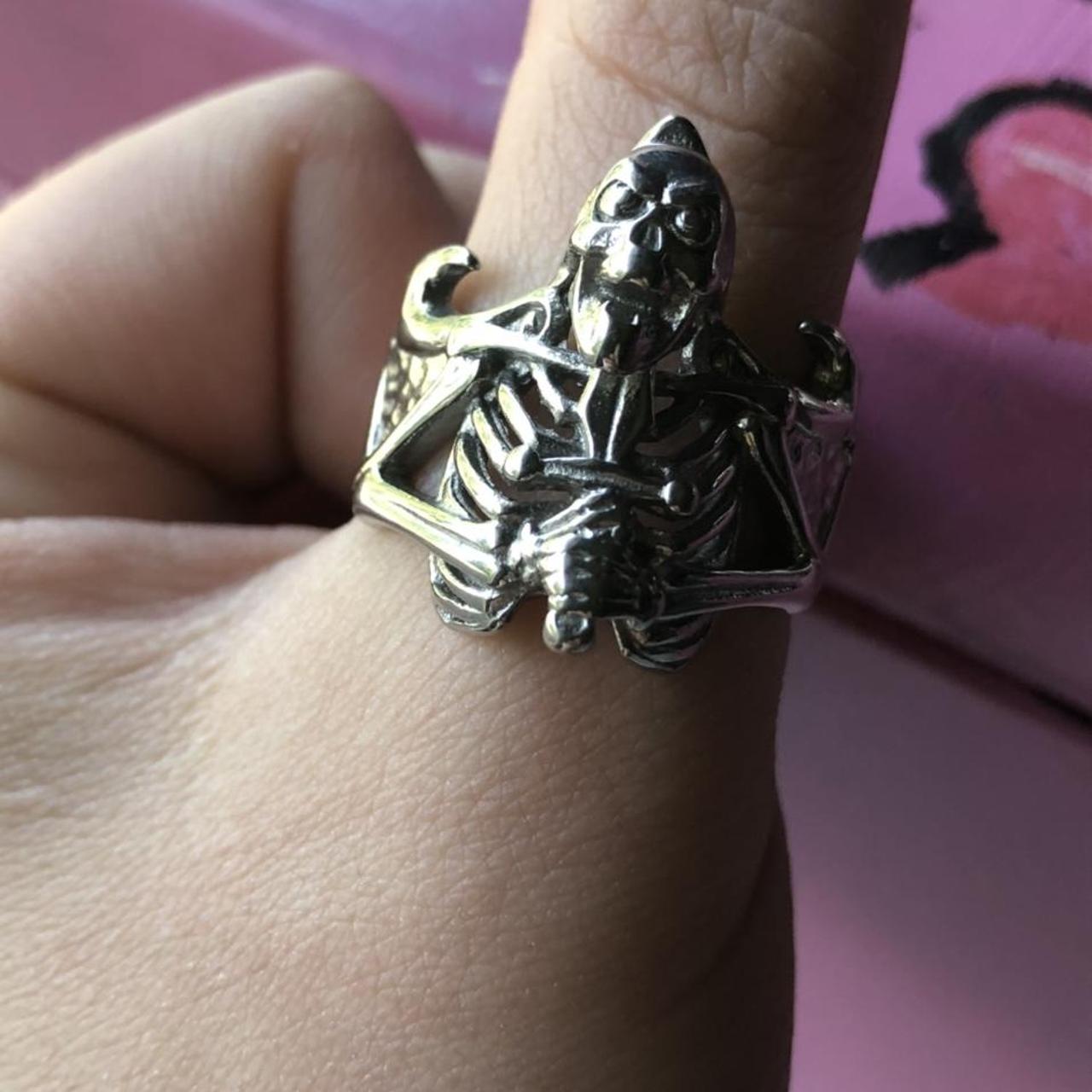 Hard Jewelry Ring Of Suffering Size 10 Barely worn... Depop