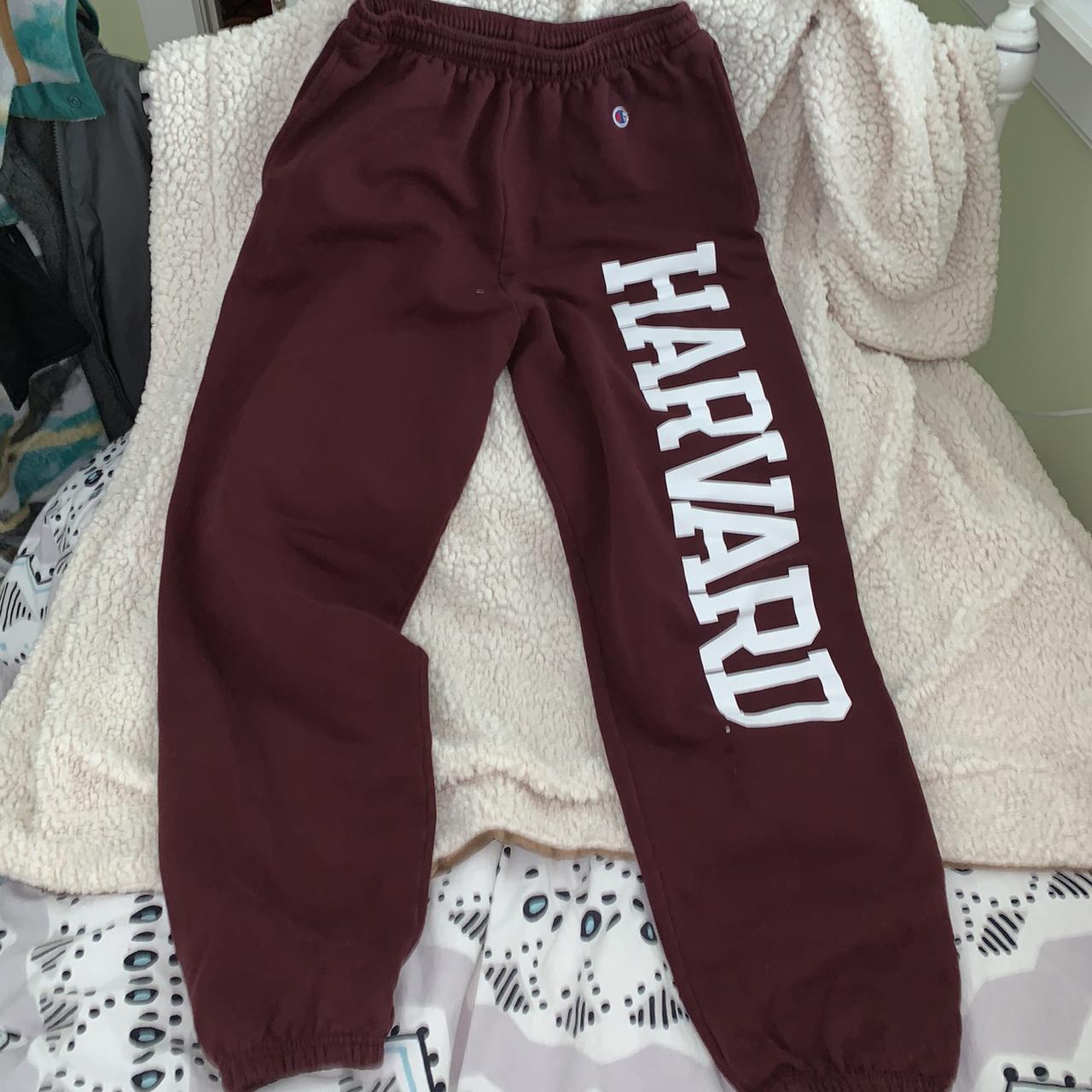 SOLD SOLD SOLD**** Official Harvard sweatpants... - Depop