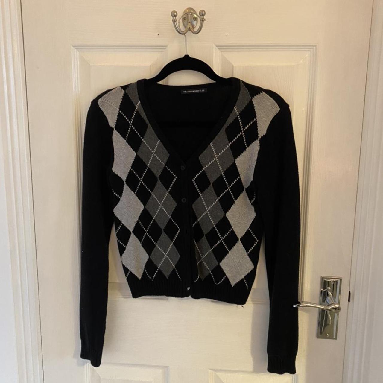 brandy melville grey cardigan