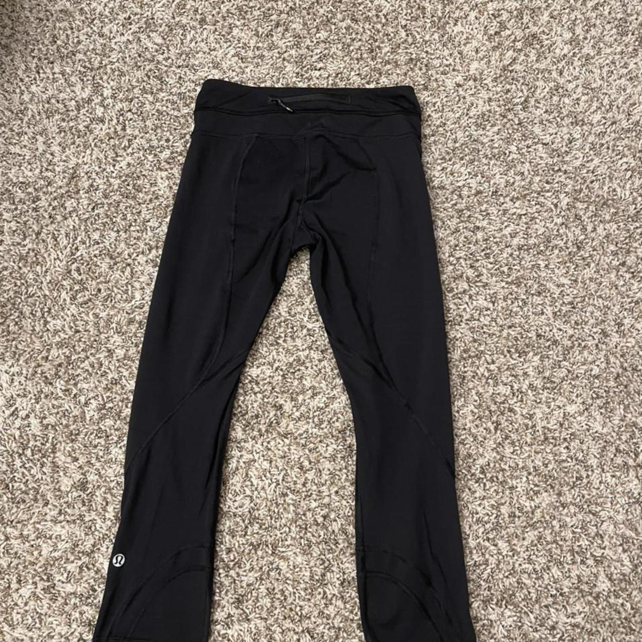 Lululemon Black Crop Leggings Size 2