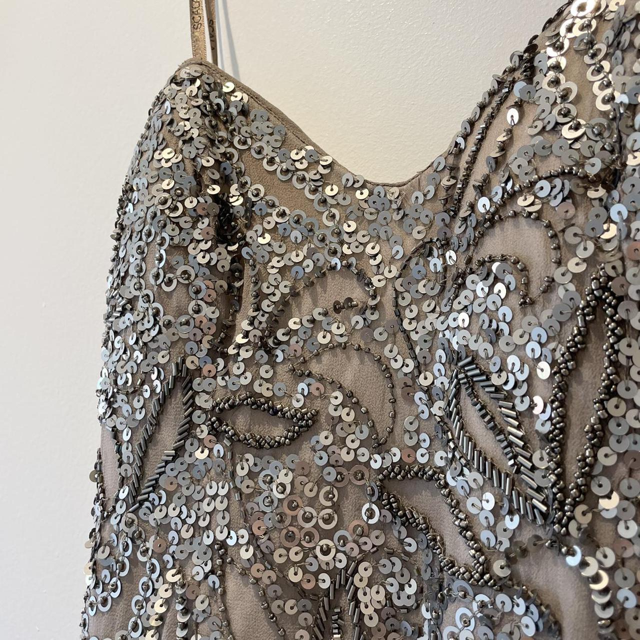 Product Image 2 - Incredible pewter Scala sequinned strapless