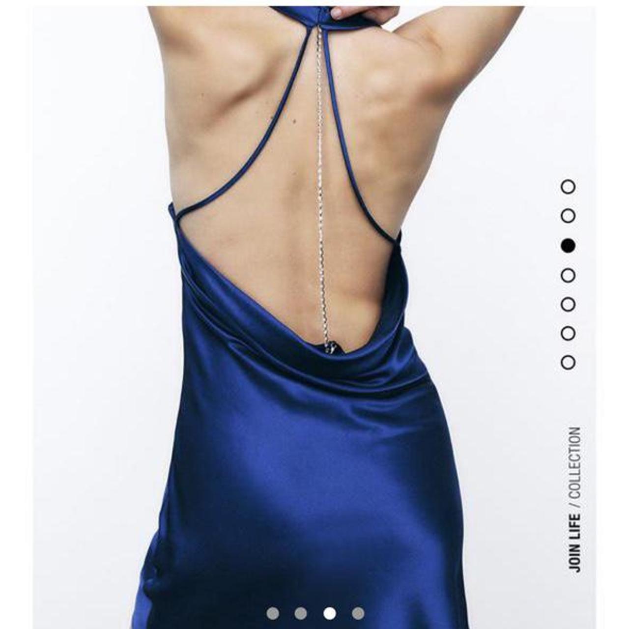 Zara Cobalt Royal Blue dress with ...