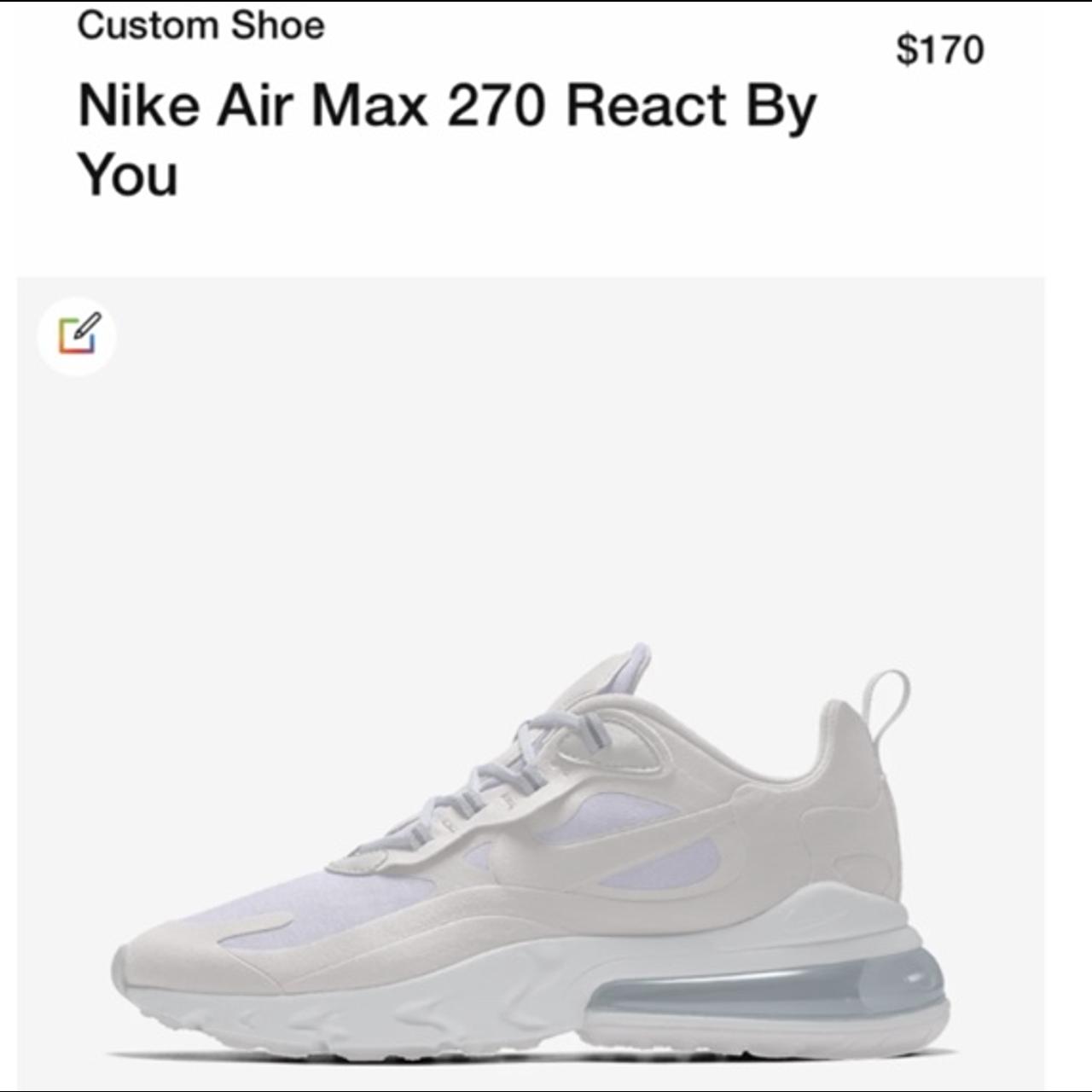 Air max 270 clearance customizable