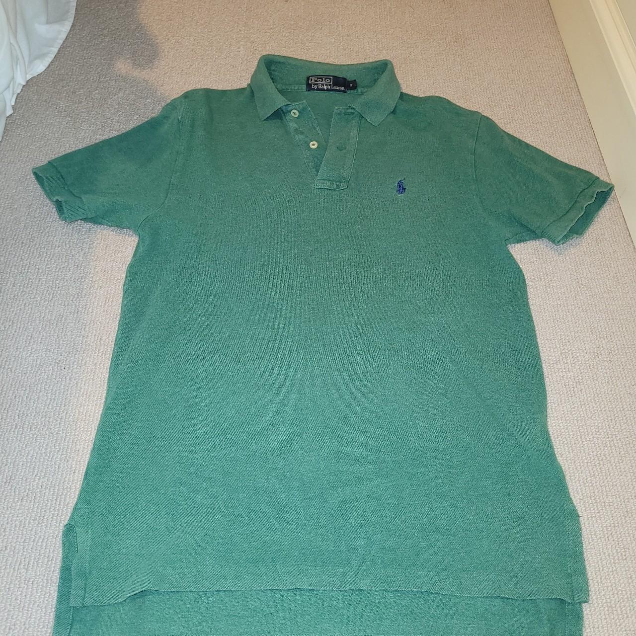 Ralph Lauren Men's Green Polo-shirts | Depop