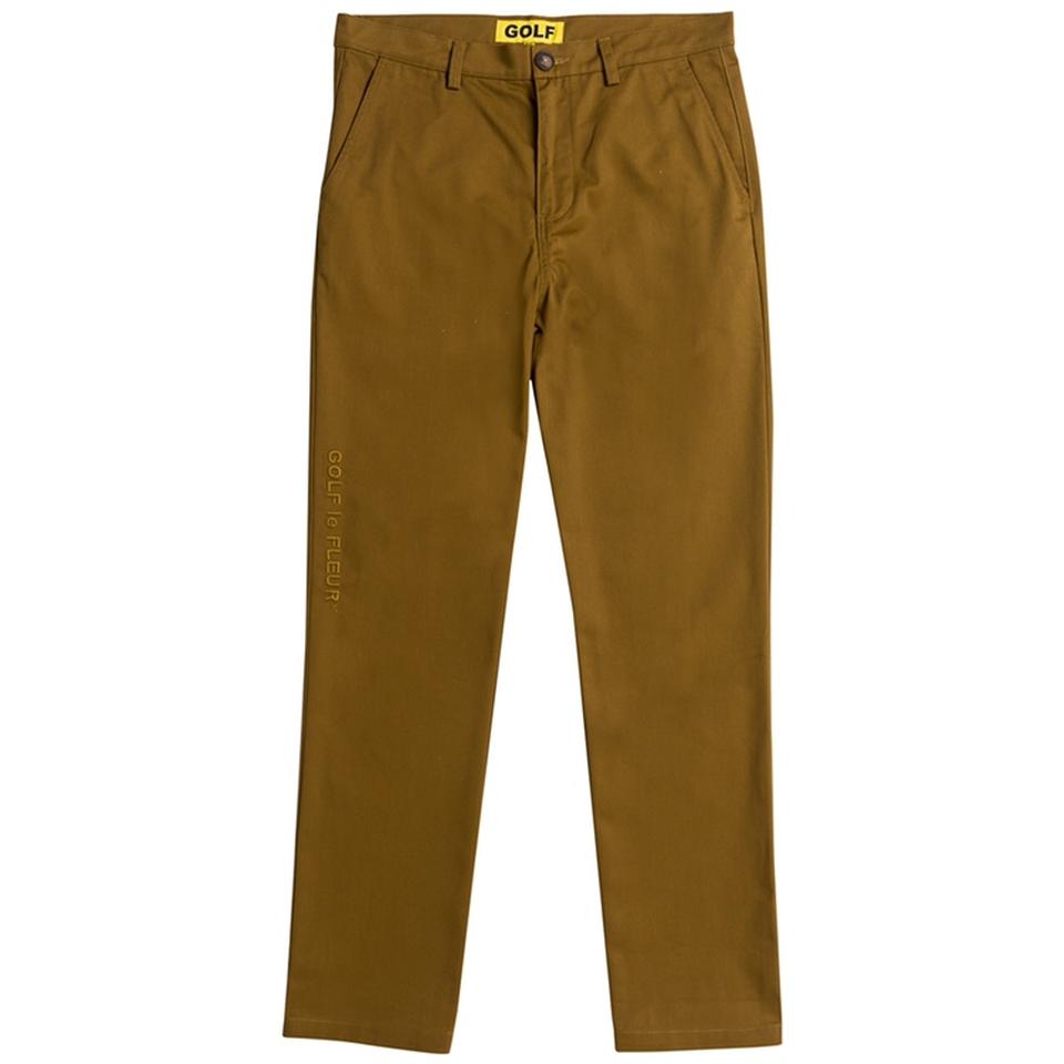 店頭受取対応商品 GOLF LE FLEUR CHINO PANTS cream 30 新品 - パンツ