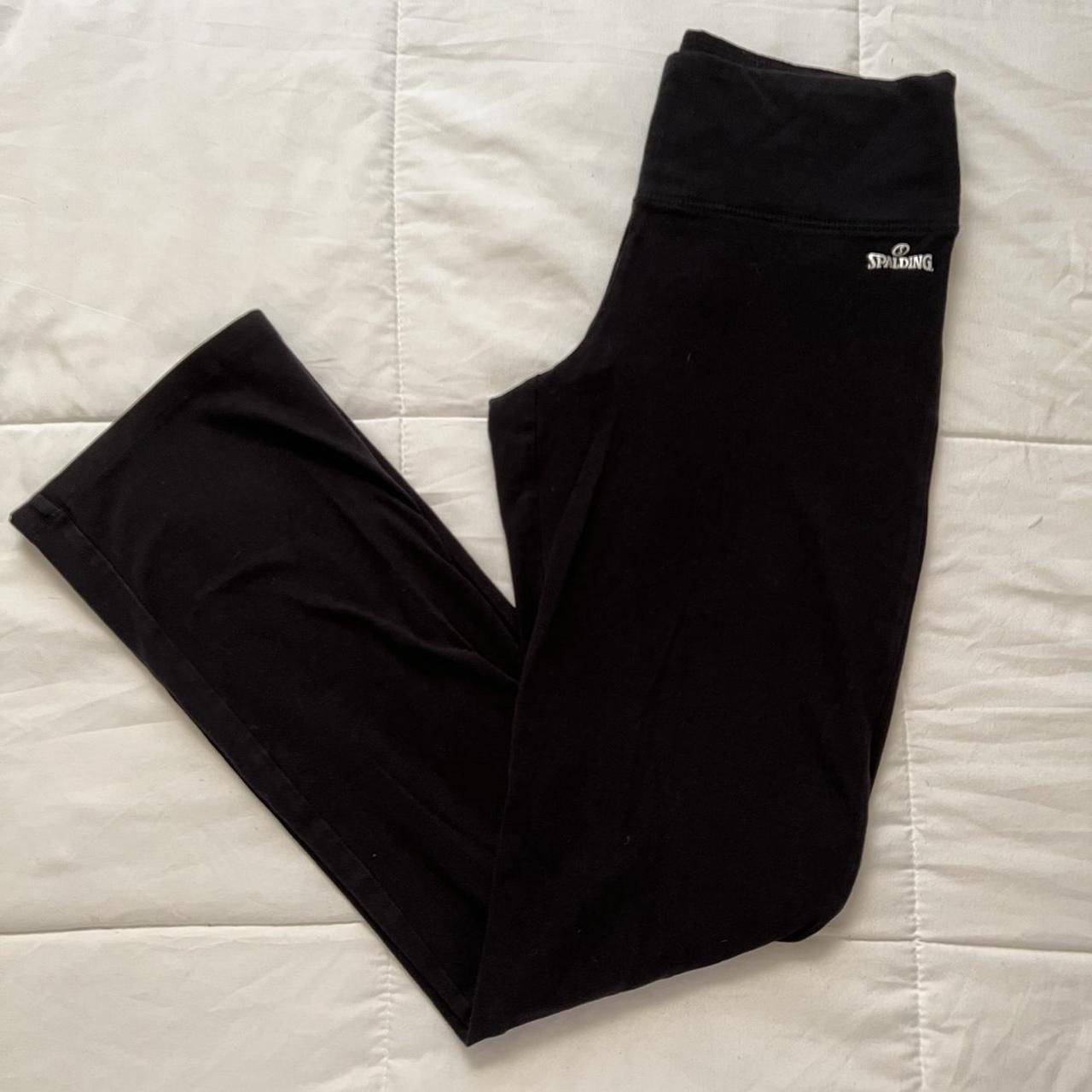 spalding black leggings