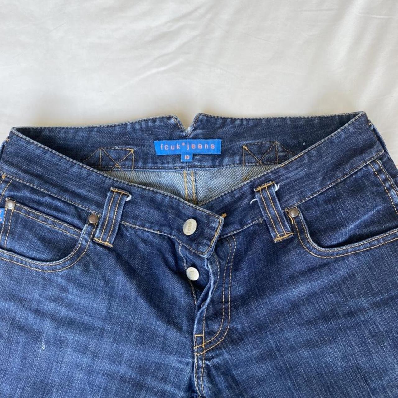 low rise flared/bootcut french connection jeans.... - Depop