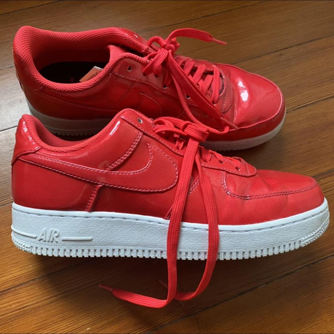 nike air force 1 siren red
