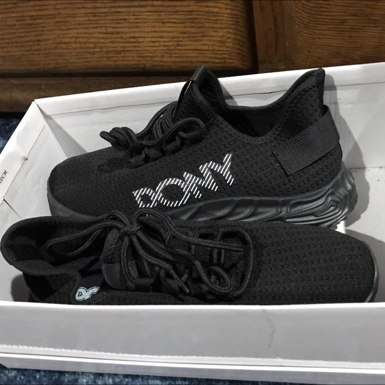 Pony Men's Black and White Trainers