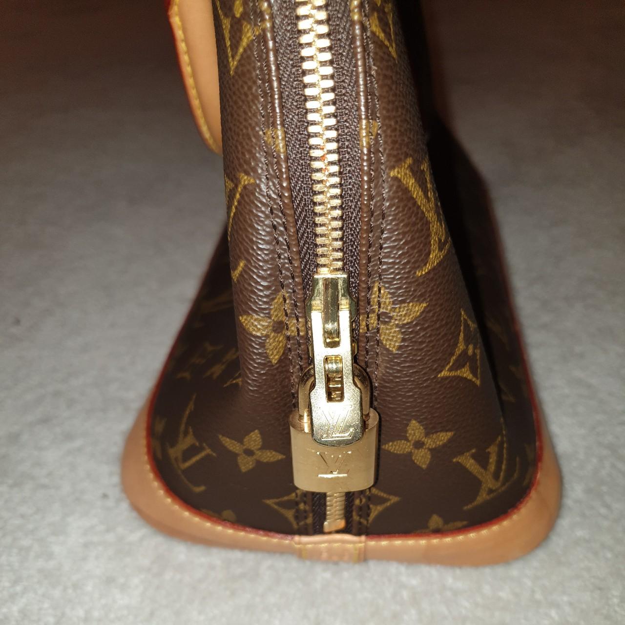 Vintage old LOUIS VUITTON Flannel dust bag case - Depop
