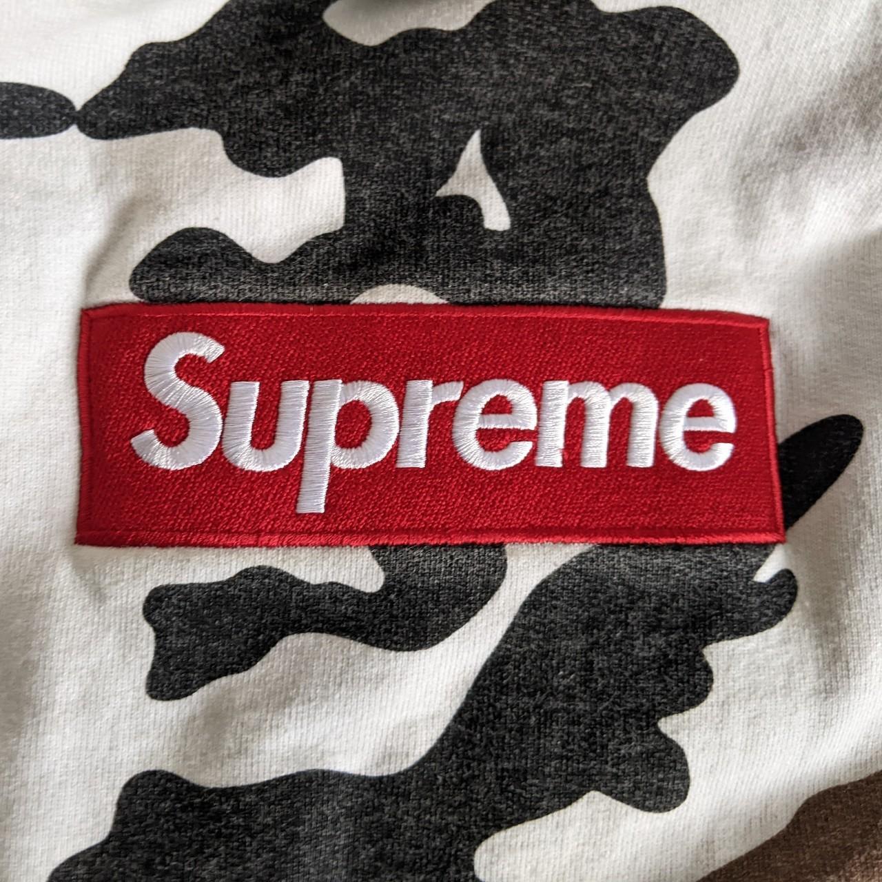 Supreme Brooklyn Camo zip pullover Only worn for - Depop