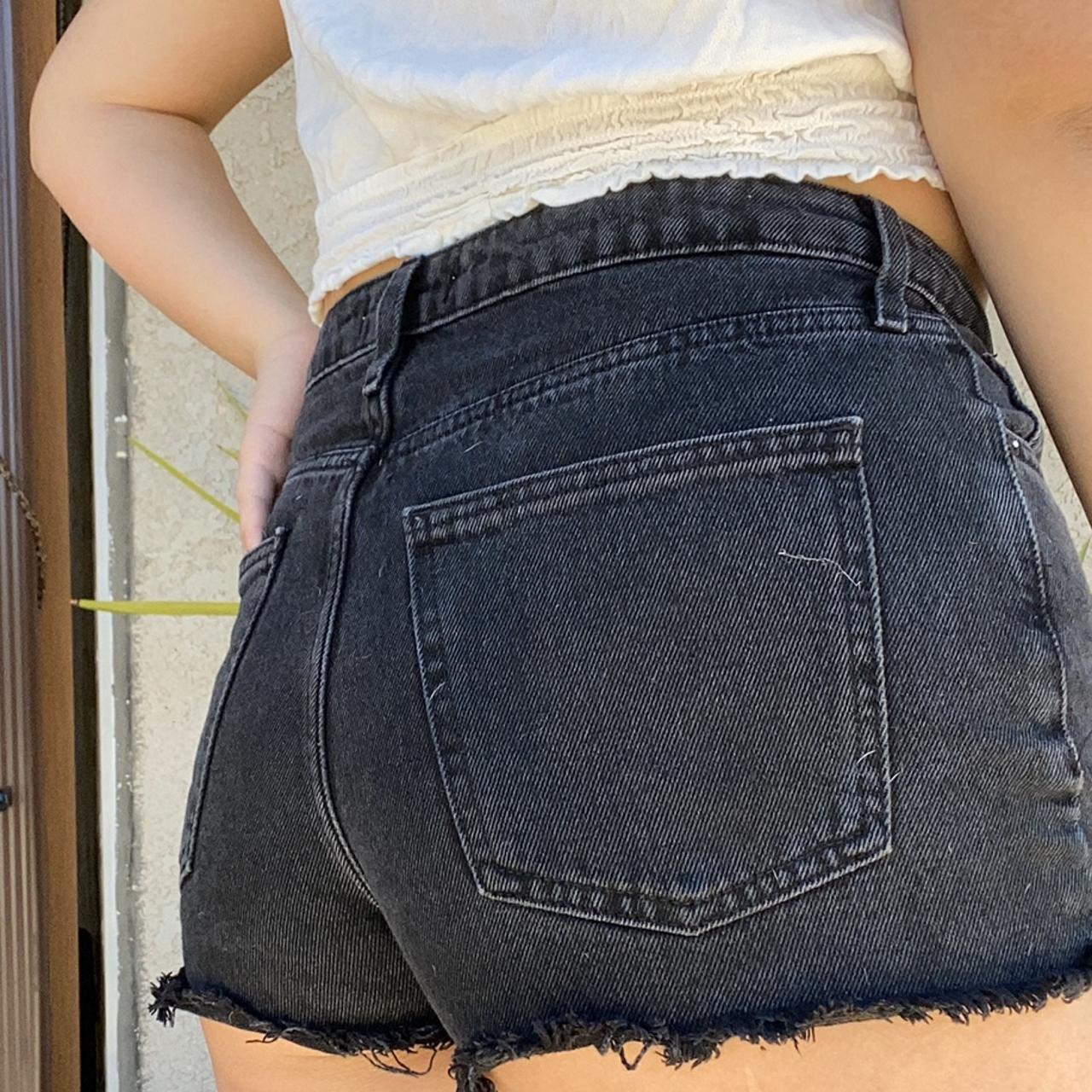 Black booty shorts from Forever 21! Super cute, but... - Depop