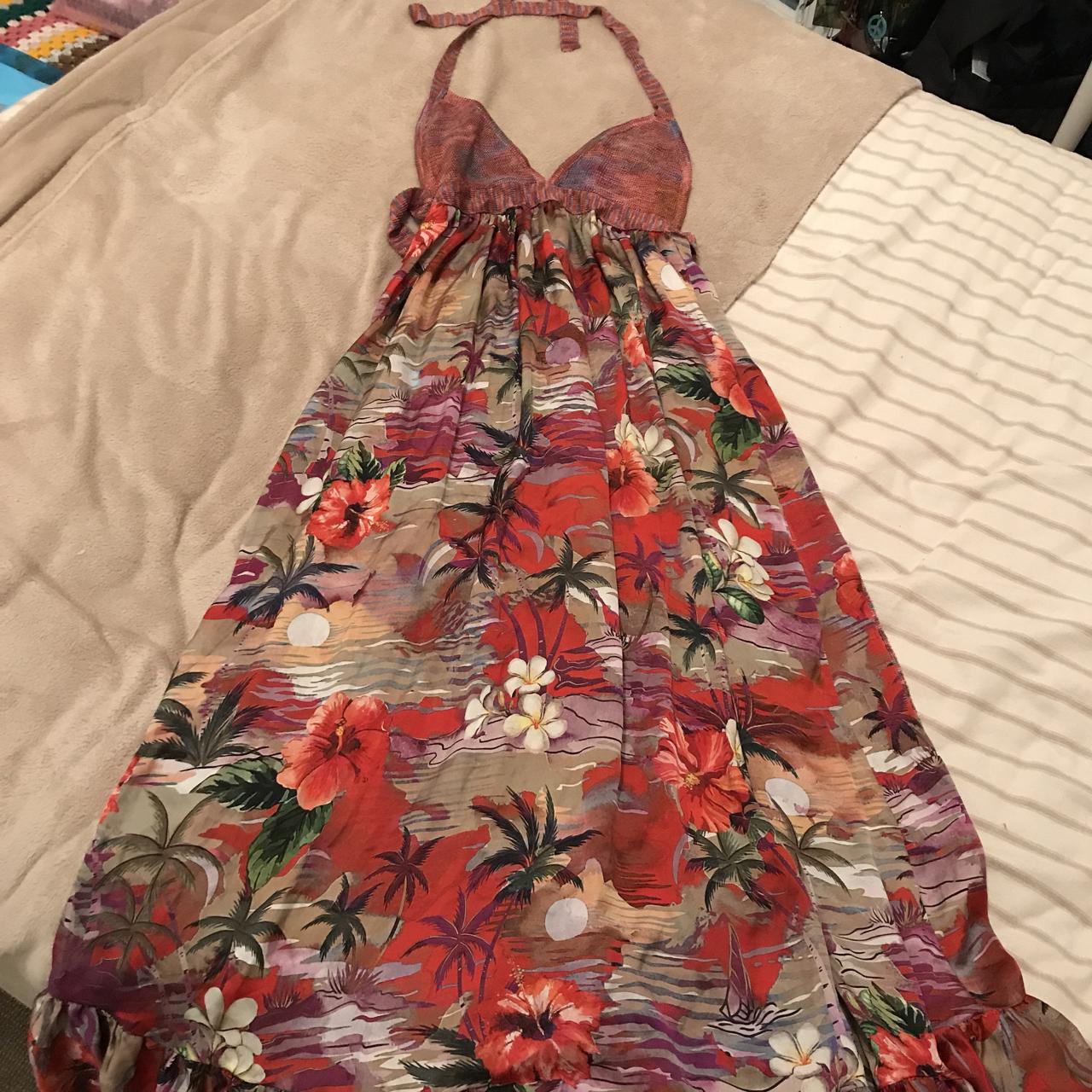 zara island halter neck dress #zara