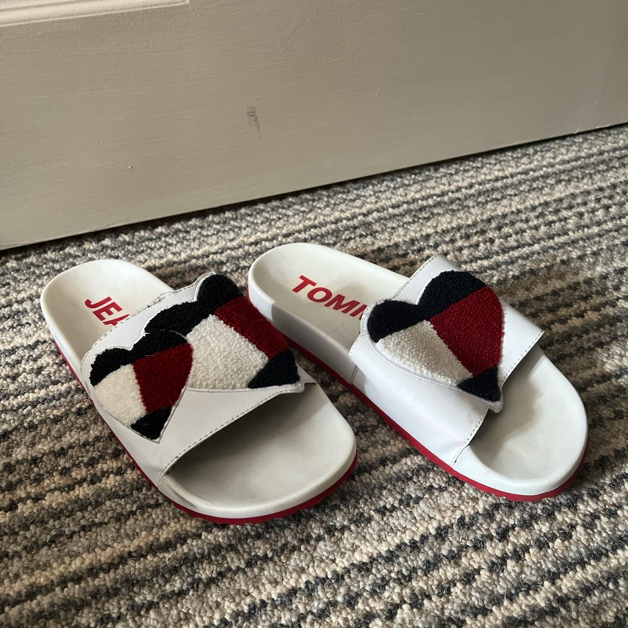 sliders tommy hilfiger womens
