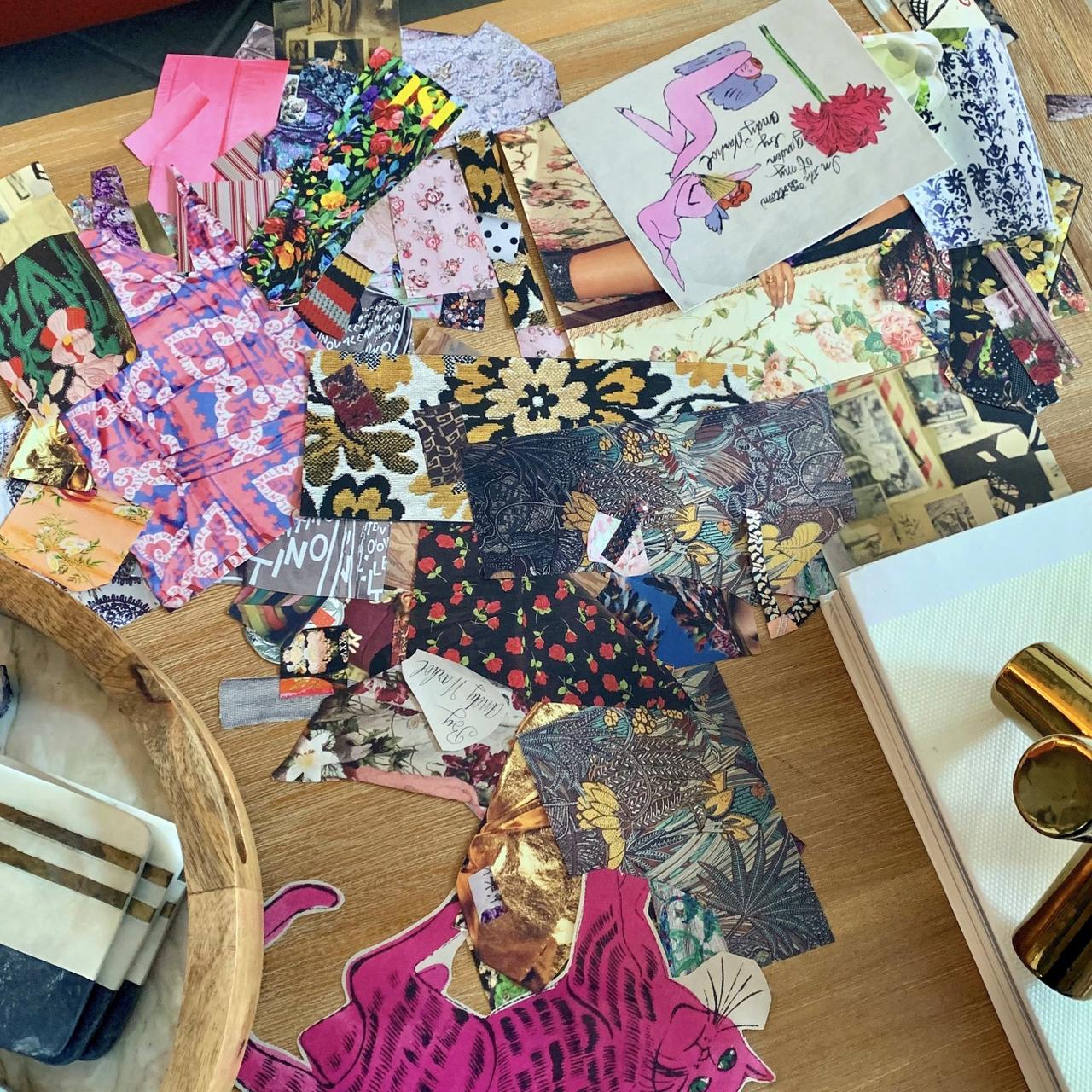 Individually cut collage art kit for scrapbooking or... Depop