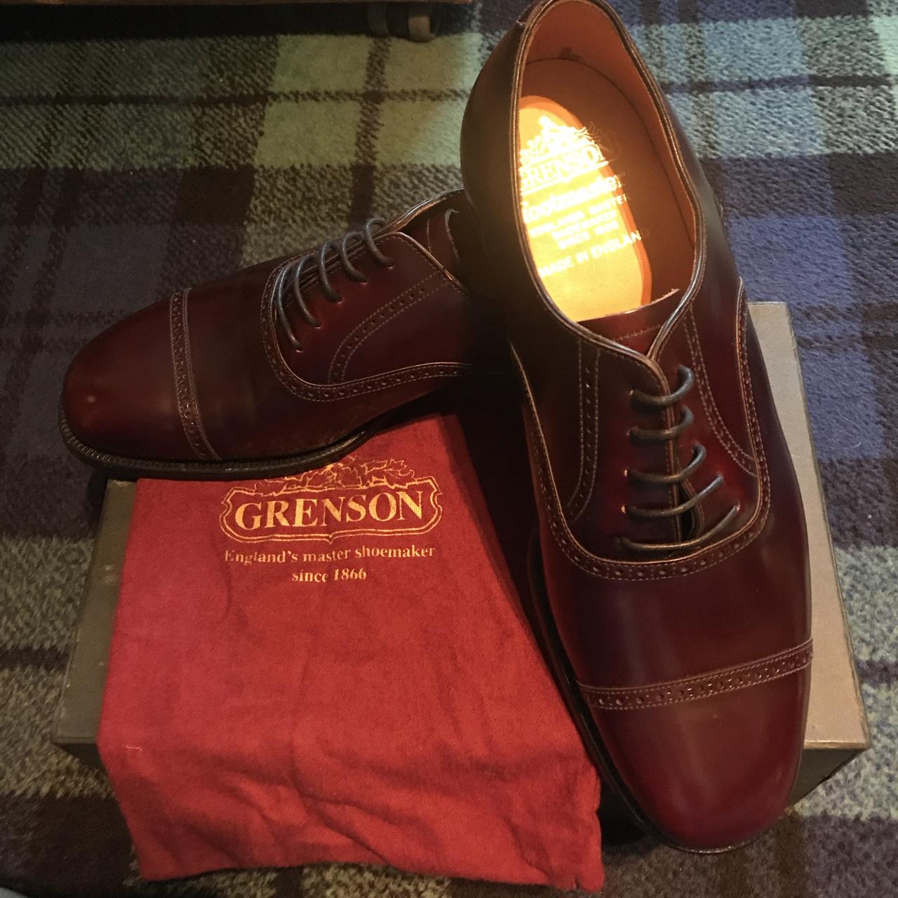 grenson oxblood