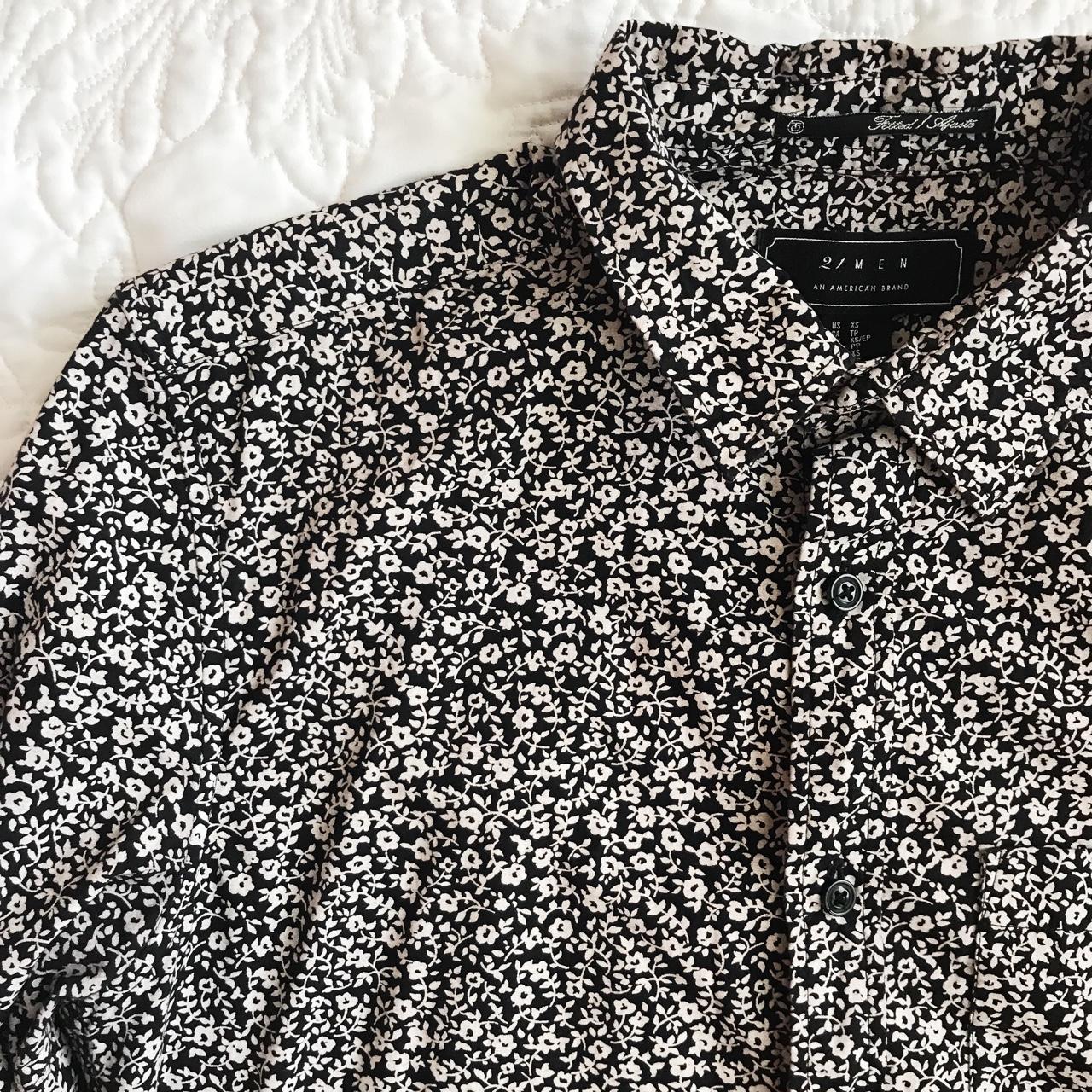 forever 21 mens floral shirt