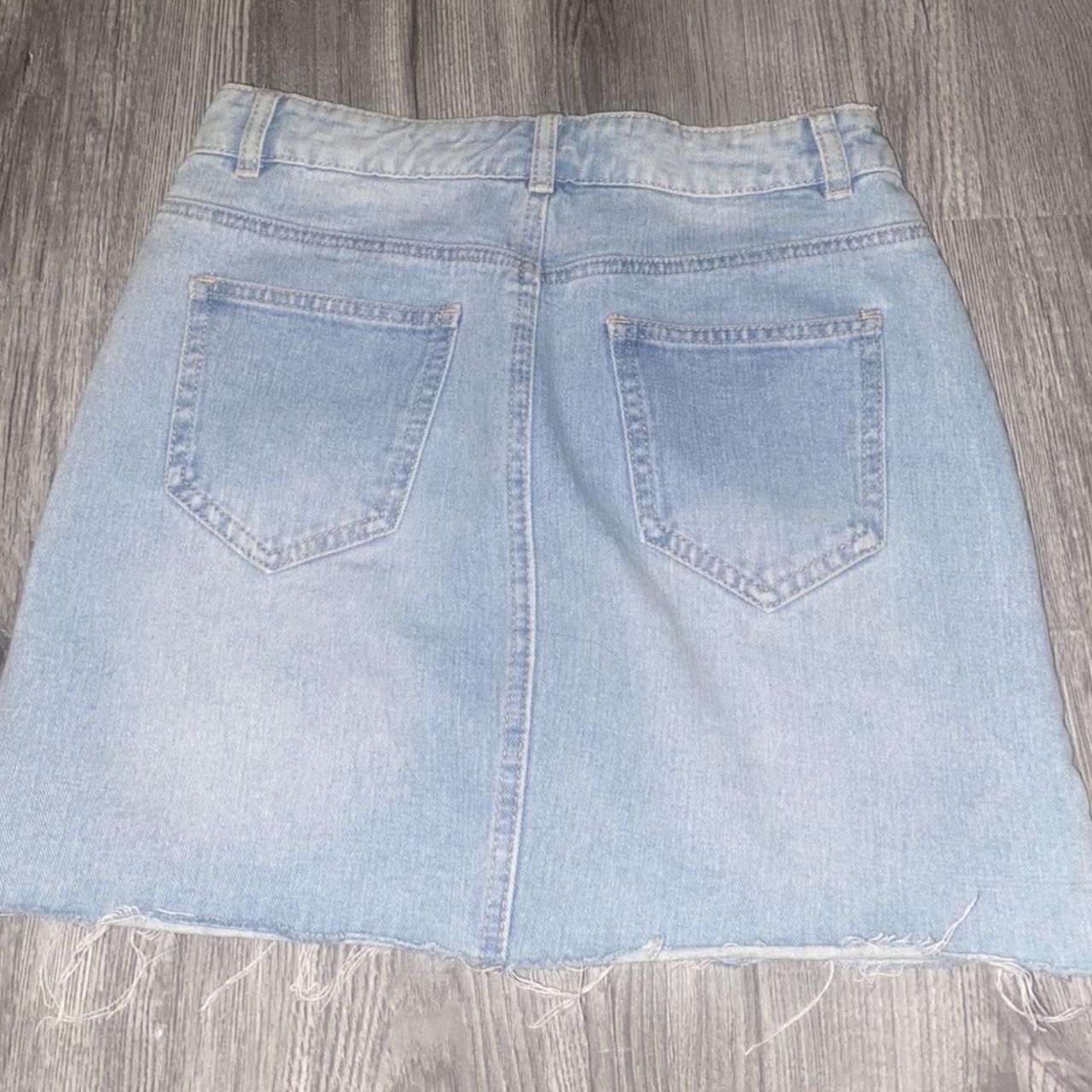 Denim overall skirt on sale quiz