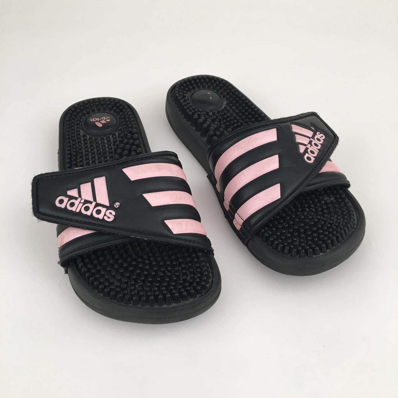 pink adidas womens slides